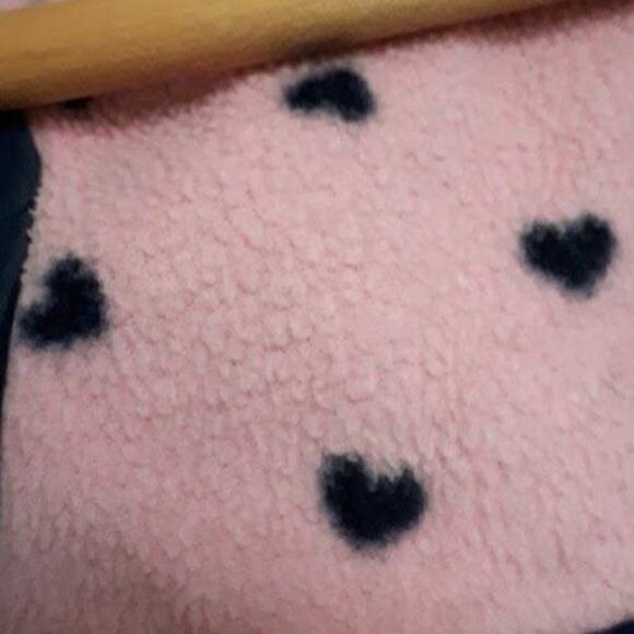 Oshkosh B'Gosh Navy Blue Hooded Fleece Lined Raincoat Little Girls Size 4T - Picture 8 of 11